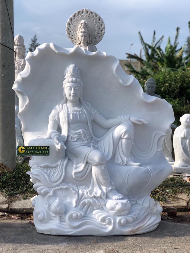 Tượng Bồ Tát Tự Tại - Cơ Sở Tượng Phật Đá Cao Trang